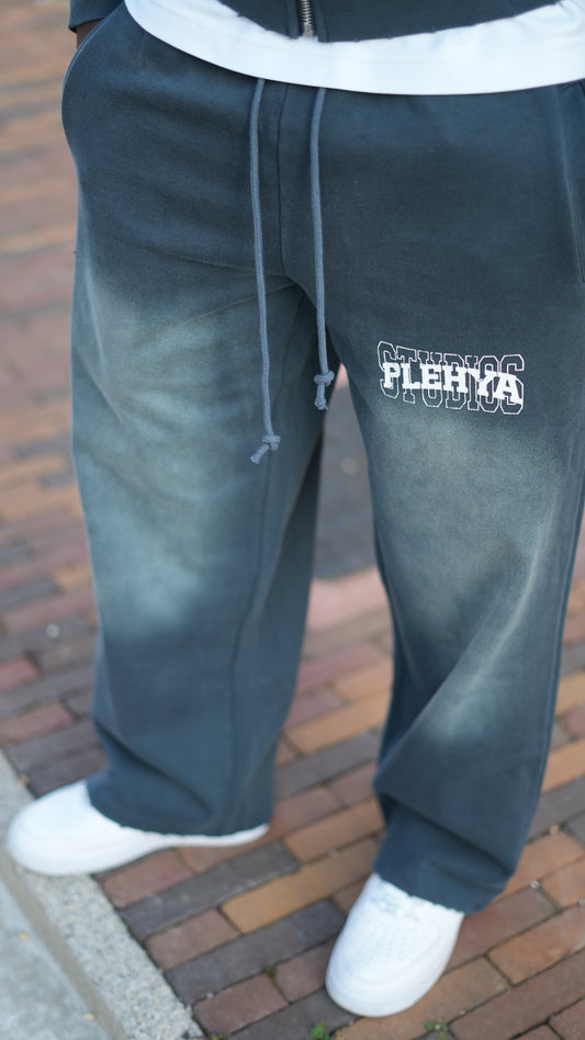Slate Grey Studio Straight Leg Pants